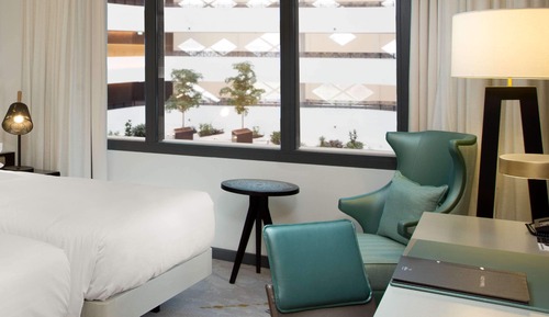 Chambre Exécutive avec lits jumeaux, accès salon affaires