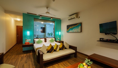 Chambre Deluxe, vue mer (10% off on selected wines)