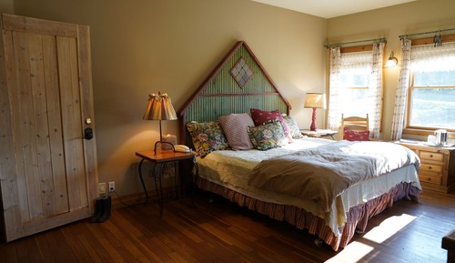 Chambre, salle de bains privée (Garden Room)