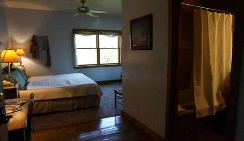 Chambre, salle de bains privée (Fishing Room)