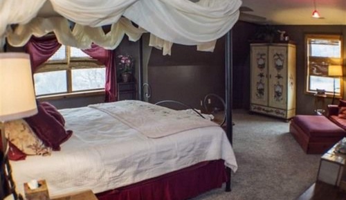 Chambre, salle de bains privée (Claret Room)