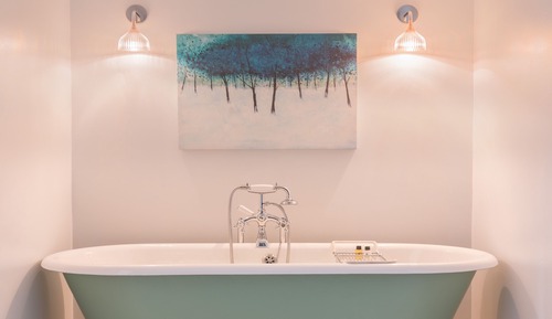 Chambre Double « Premier », salle de bains attenante