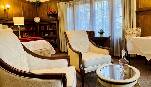 Chambre Luxe, 1 très grand lit, vue jardin