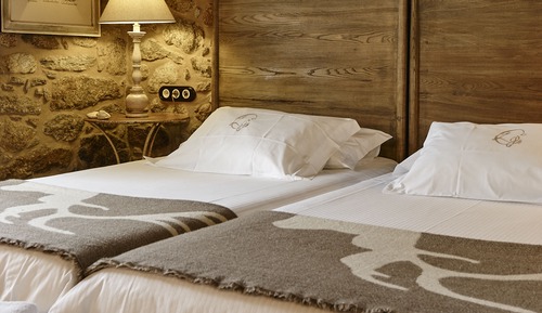 Chambre Standard Double ou avec lits jumeaux, vue jardin