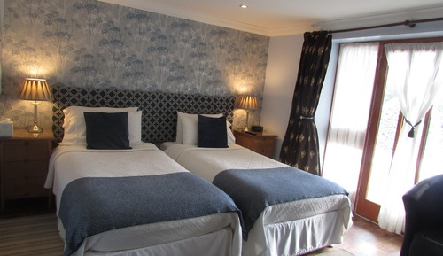 Chambre avec lits jumeaux