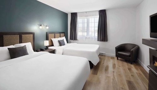 Chambre, 2 lits doubles, non-fumeurs