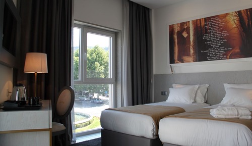 Chambre avec lits jumeaux
