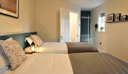 Chambre avec lits jumeaux