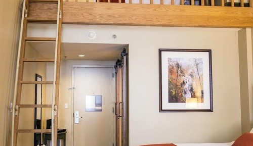 Loft Standard, plusieurs lits, vue montagne