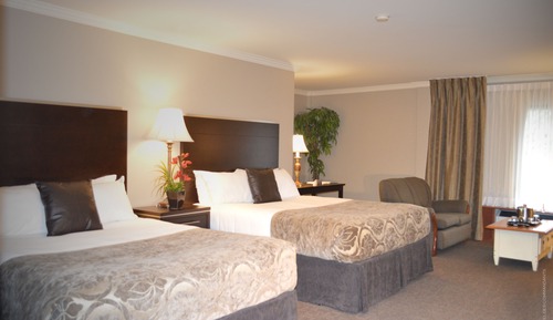 Chambre Deluxe, 2 grands lits, vue baie
