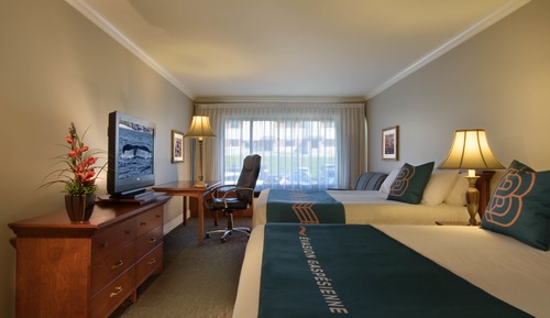 Chambre Double Supérieure, 2 grands lits, réfrigérateur