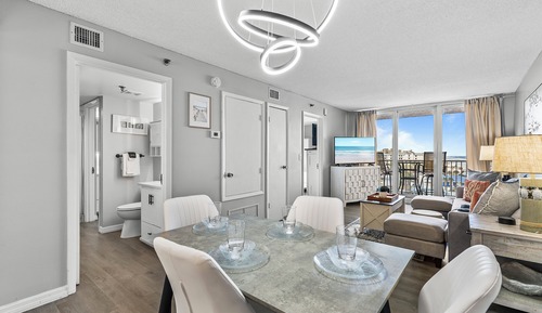 Appart'hôtel, plusieurs lits, balcon, vue océan (Oceania Beach Club 609)