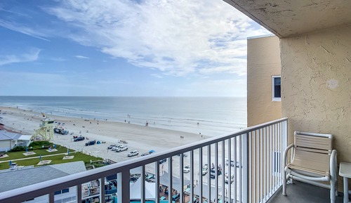 Appart'hôtel, plusieurs lits, balcon, vue océan (Oceania Beach Club 807)