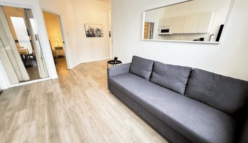 Appartement, 1 grand lit et 1 canapé-lit, non-fumeurs, véranda