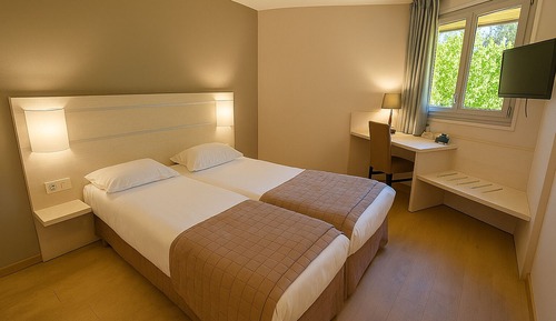Chambre Double Classique, vue jardin