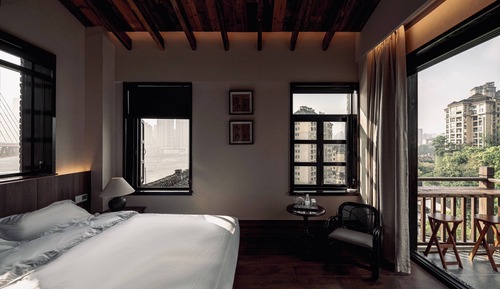 Romantic Double Room, Balcony, River View