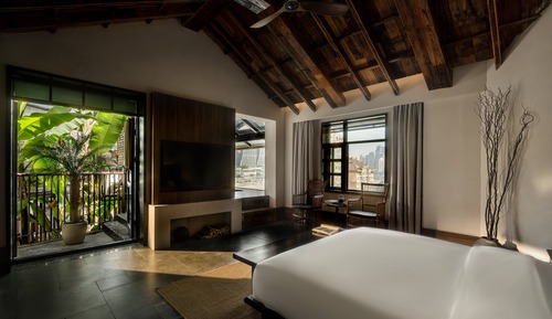 Panoramic Double Room, Balcony, River View