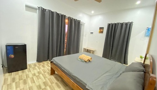 Cabane Deluxe, balcon, vue plage