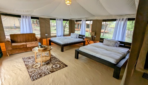 Luxury Double Room, 2 Bedrooms, Park View