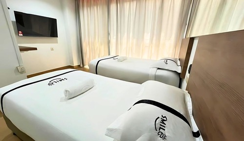 Chambre avec lits jumeaux