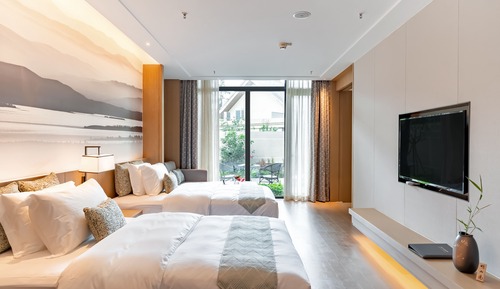 Family Twin Room, Garden Area