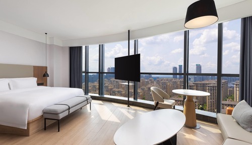 Room, 1 King Bed, Non Smoking, City View