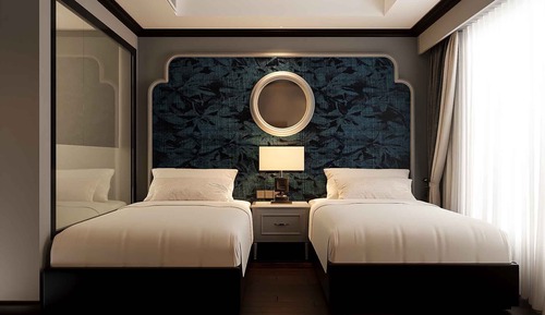 Chambre Premium Double ou avec lits jumeaux, vue ville (Old Quarter View)