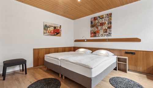 Chambre Double Classique, vue cour intérieure