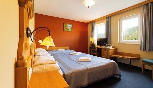Chambre Triple Familiale, vue fleuve