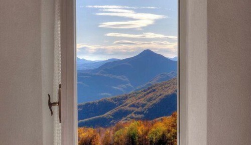Chambre Simple, vue montagne