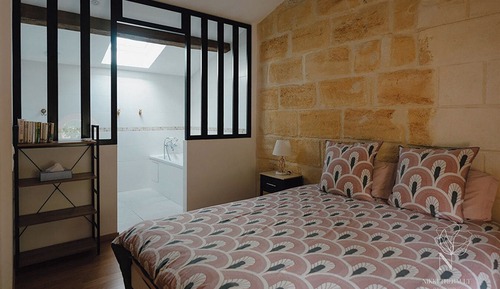 Chambre Confort, patio, vue jardin