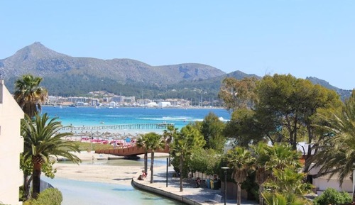 Appartement Familial, balcon, vue canal