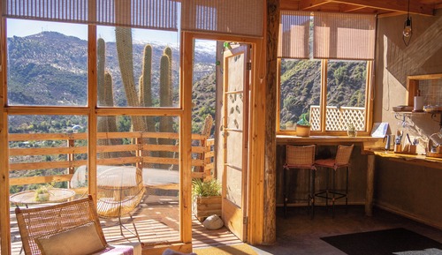 Exclusive Cabin, 1 Queen Bed, Jetted Tub, Mountain View