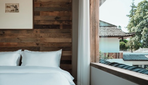 Chambre Classique avec lits jumeaux, vue montagne