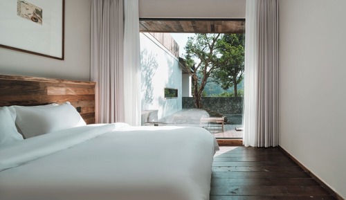 Chambre Double Classique, vue montagne