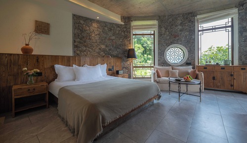 Chambre Double Confort, vue colline