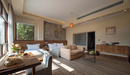 Chambre Triple Confort, vue montagne