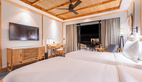 Chambre Deluxe, 2 lits une place