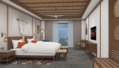 Chambre Premium, 2 lits une place