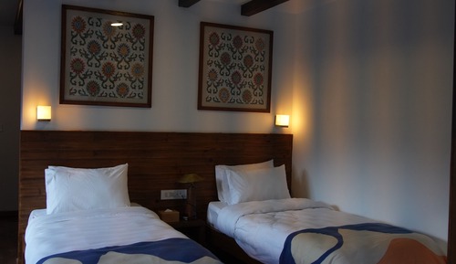 Chambre Premium Double ou avec lits jumeaux, vue montagne