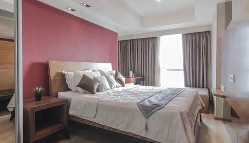Appartement Deluxe, 2 chambres, balcon, vue ville