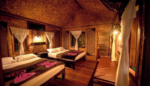 Chambre Quadruple, vue montagne