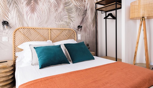 Chambre Double ou avec lits jumeaux, patio, rez-de-chaussée