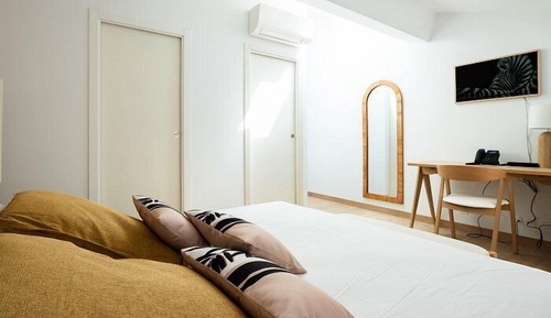 Chambre Double ou avec lits jumeaux, 1 lit double, salle de bains privée