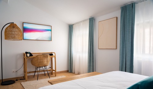 Chambre Double ou avec lits jumeaux, salle de bains privée