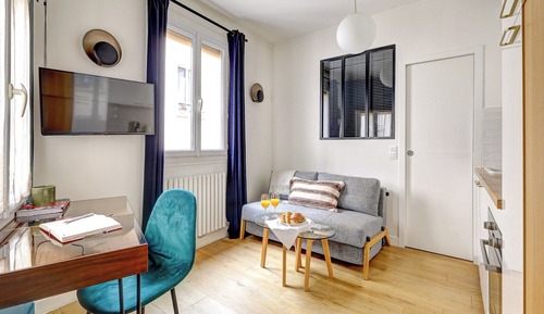 Studio, 1 lit double, non-fumeurs, vue ville