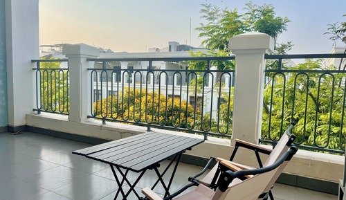 Chambre Standard, salle de bains privée, vue jardin