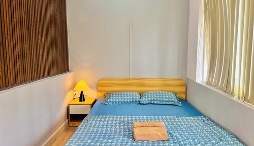 Chambre Quadruple Familiale, vue ville