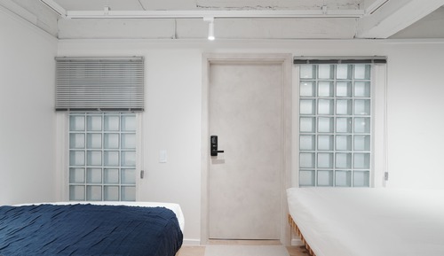 Chambre Économique Double ou avec lits jumeaux, 2 lits doubles