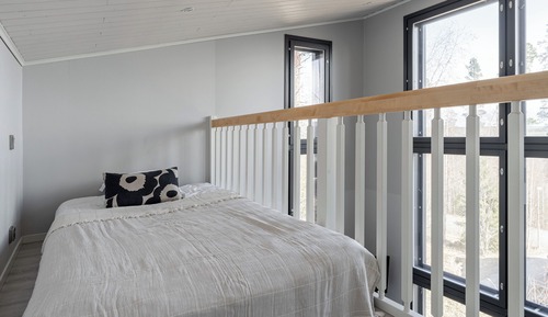 Appartement Duplex Supérieur, plusieurs lits, vue partielle sur le lac, côté piste de ski